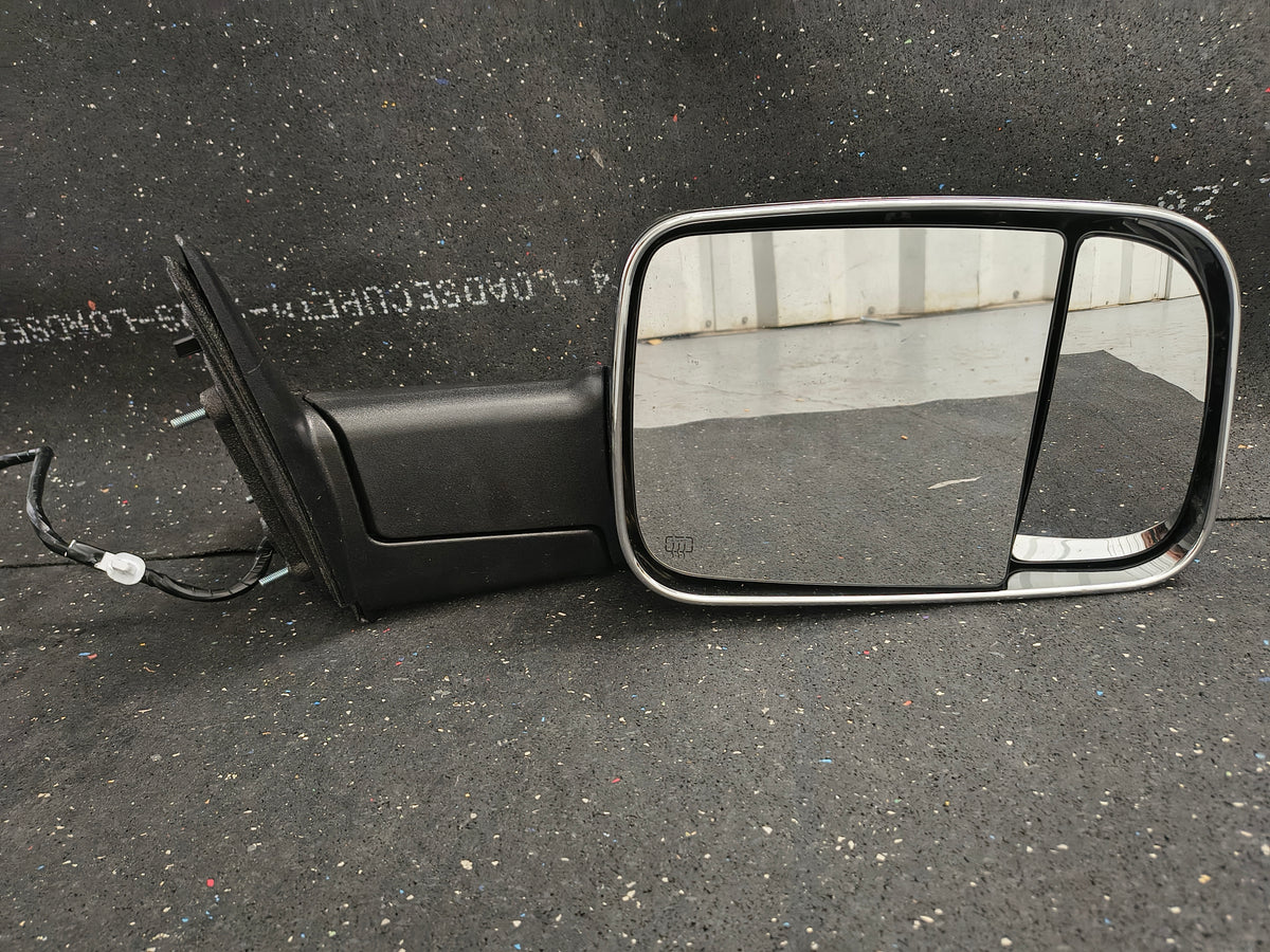 2019–2022 Ram 2500 & 3500 Power Folding Chrome Towing Mirrors Pair w/ Blind Spot & Memory ⚡🚘