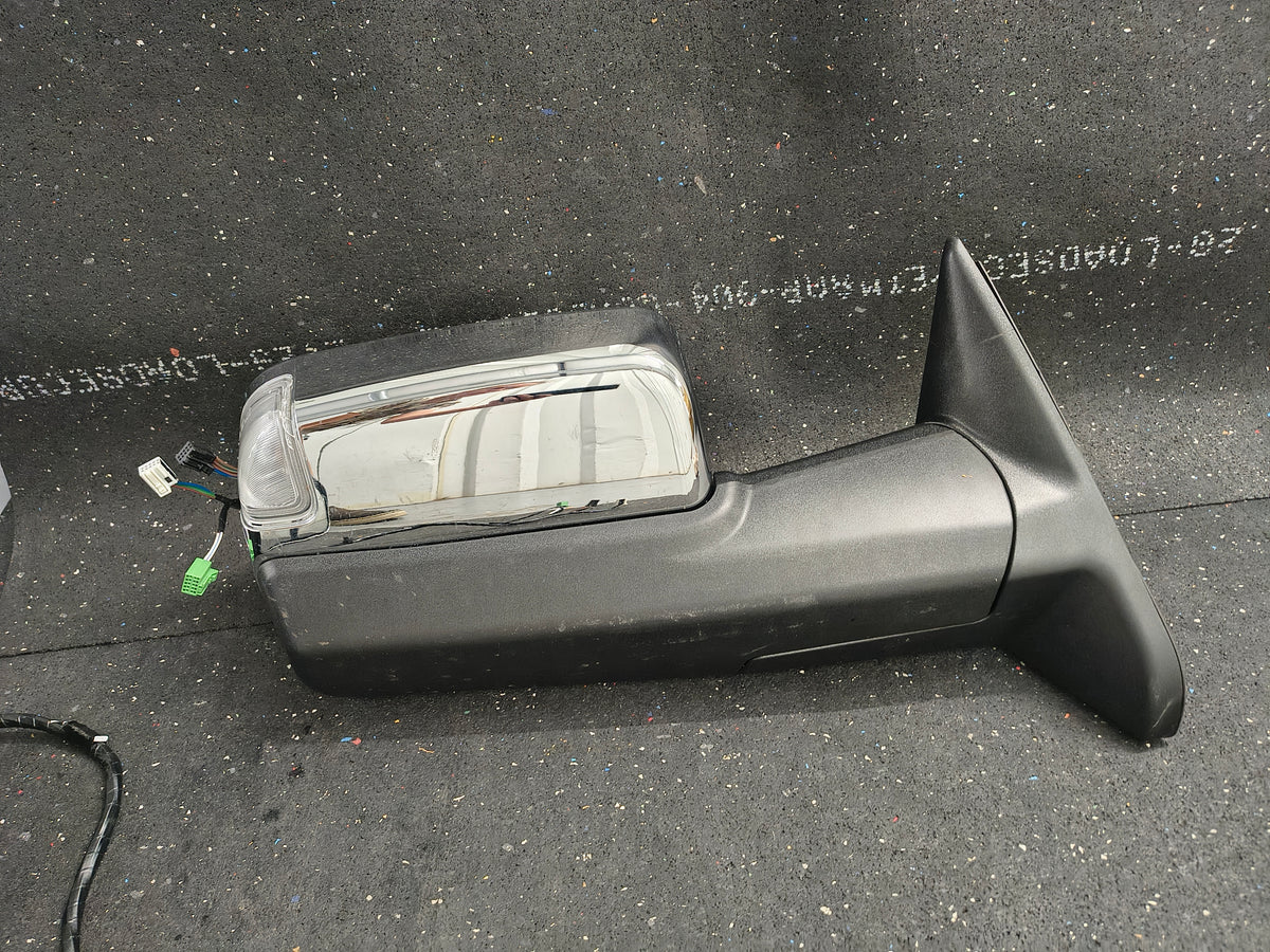 2019–2022 Ram 2500 & 3500 Power Folding Chrome Towing Mirrors Pair w/ Blind Spot & Memory ⚡🚘