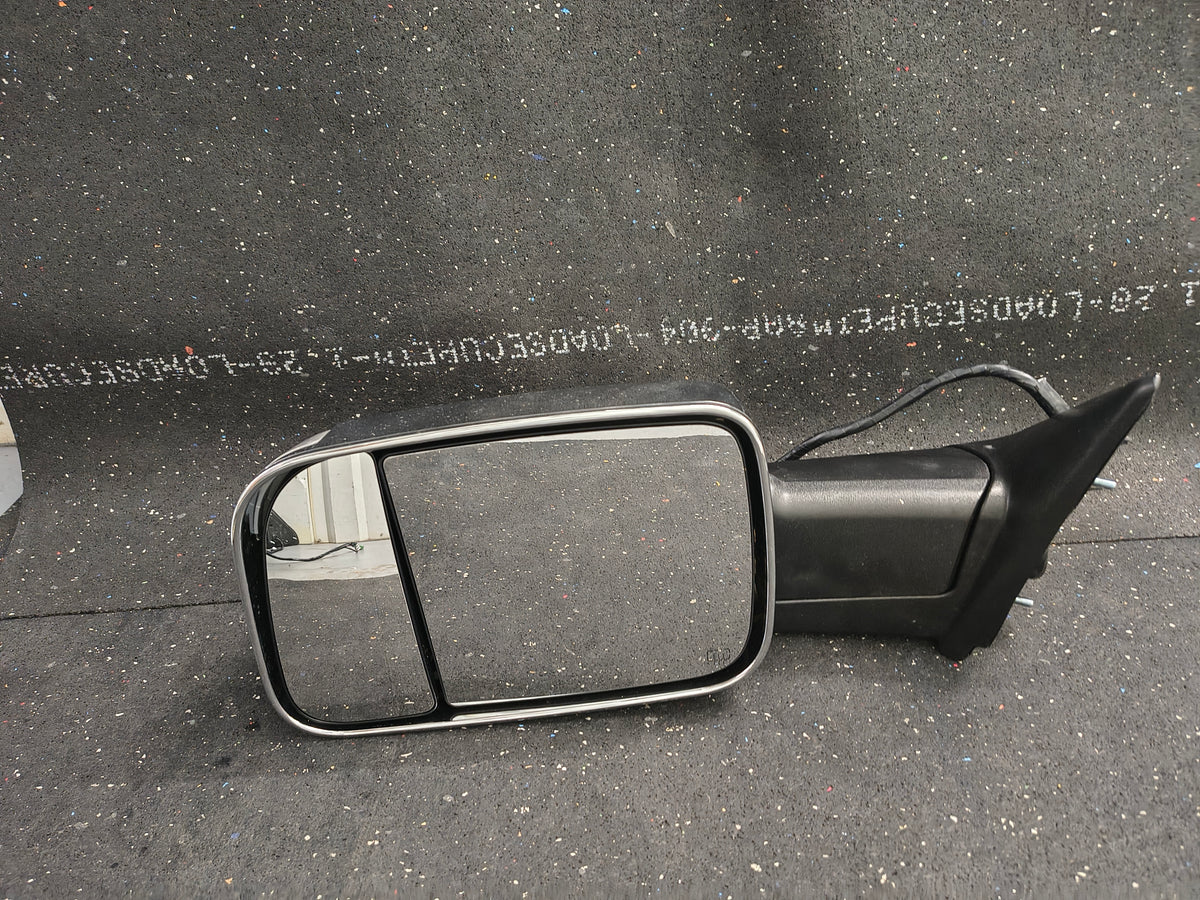 2019–2022 Ram 2500 & 3500 Power Folding Chrome Towing Mirrors Pair w/ Blind Spot & Memory ⚡🚘