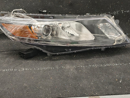 2010–2012 Honda Accord Crosstour Driver & Passenger Side Halogen Headlight Assemblies (Pair Set - CAPA Certified) ⚡🚘