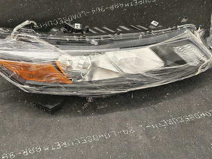2010–2012 Honda Accord Crosstour Driver & Passenger Side Halogen Headlight Assemblies (Pair Set - CAPA Certified) ⚡🚘