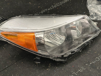 2012–2014 Toyota Yaris Driver & Passenger Side Halogen Headlight Assemblies (Pair Set) ⚡🚘