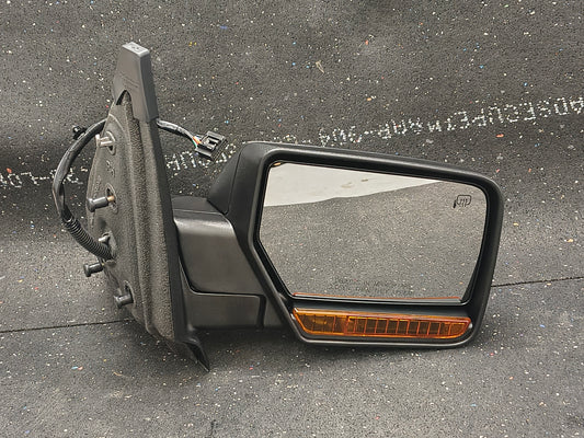 2007–2011 Ford Expedition Passenger Side Power Mirror (Heated, Memory, Signal & Puddle Light - Textured Black) ⚡🚘