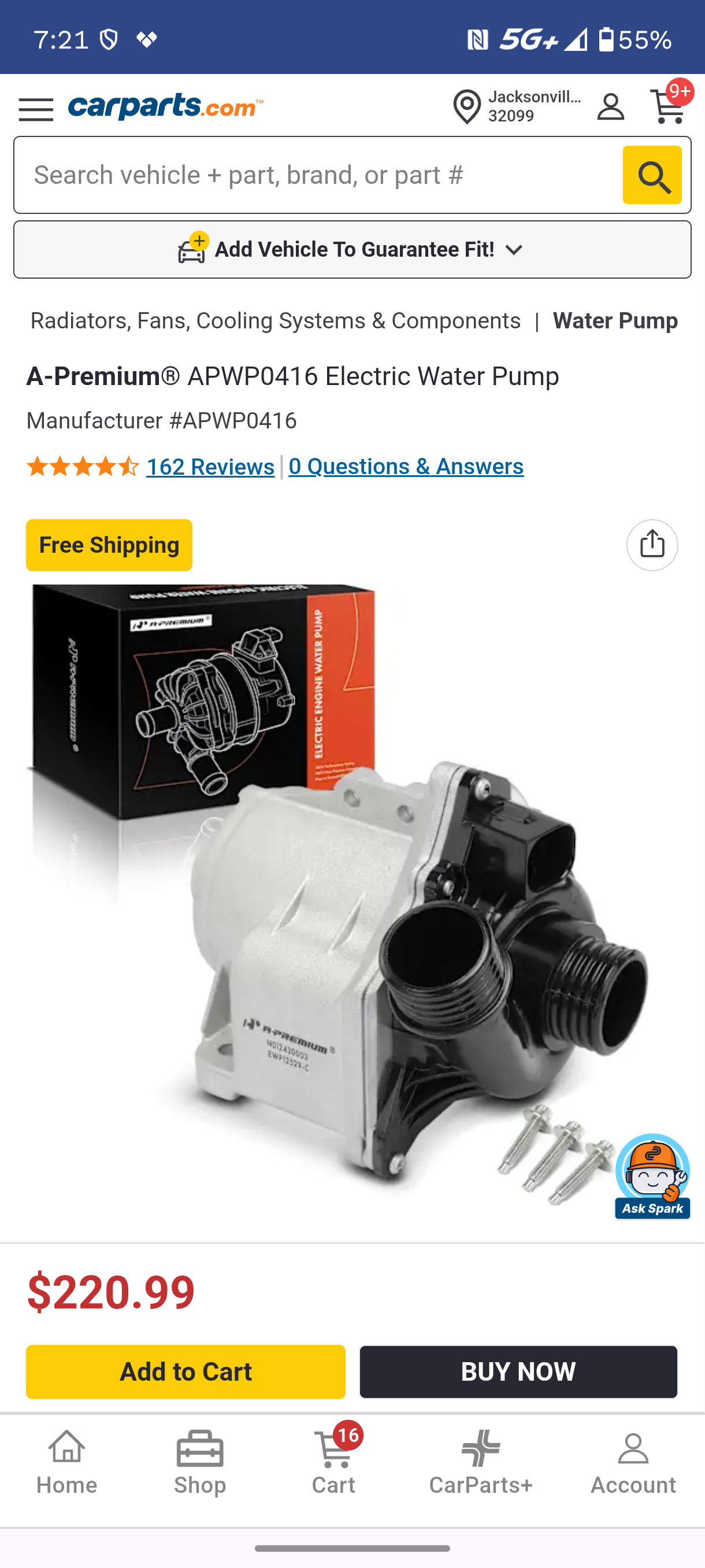 2007-2019 BMW 135i 335i 535i X3 X5 X6 Z4 3.0L Turbo Electric Water Pump 🚘⚡