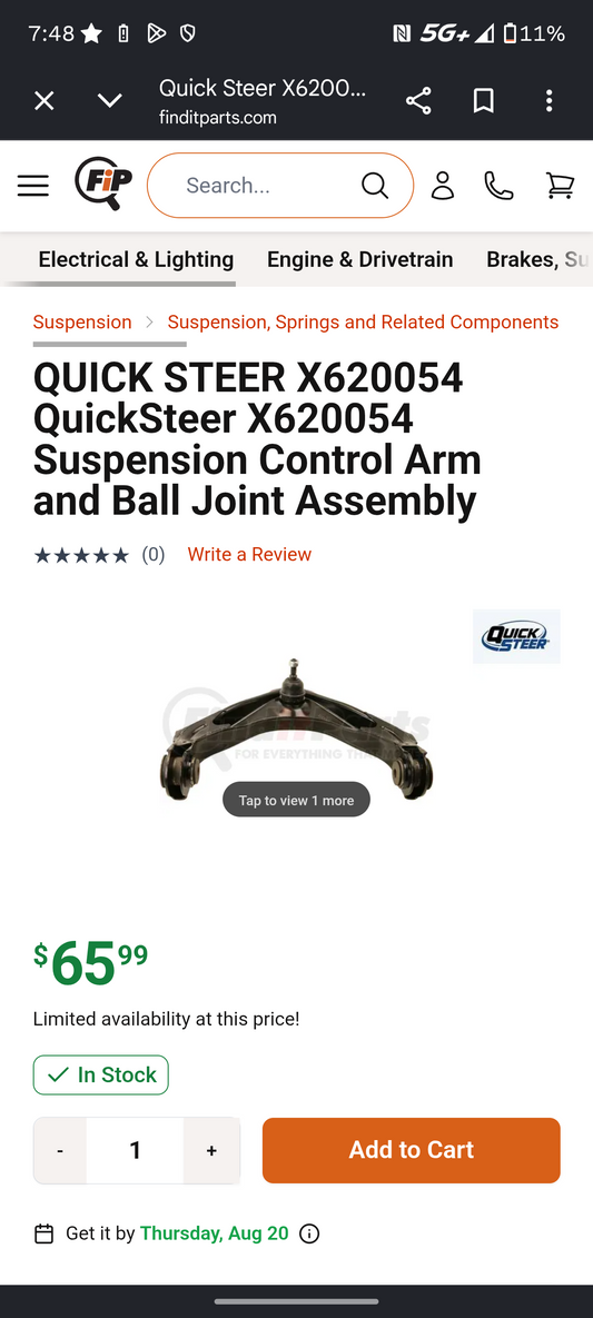 1999-2012 Chevy Silverado / GMC Sierra 1500 HD / 2500 / 3500 & Hummer H2 Front Upper Control Arm & Ball Joint Assembly 🛞🔧