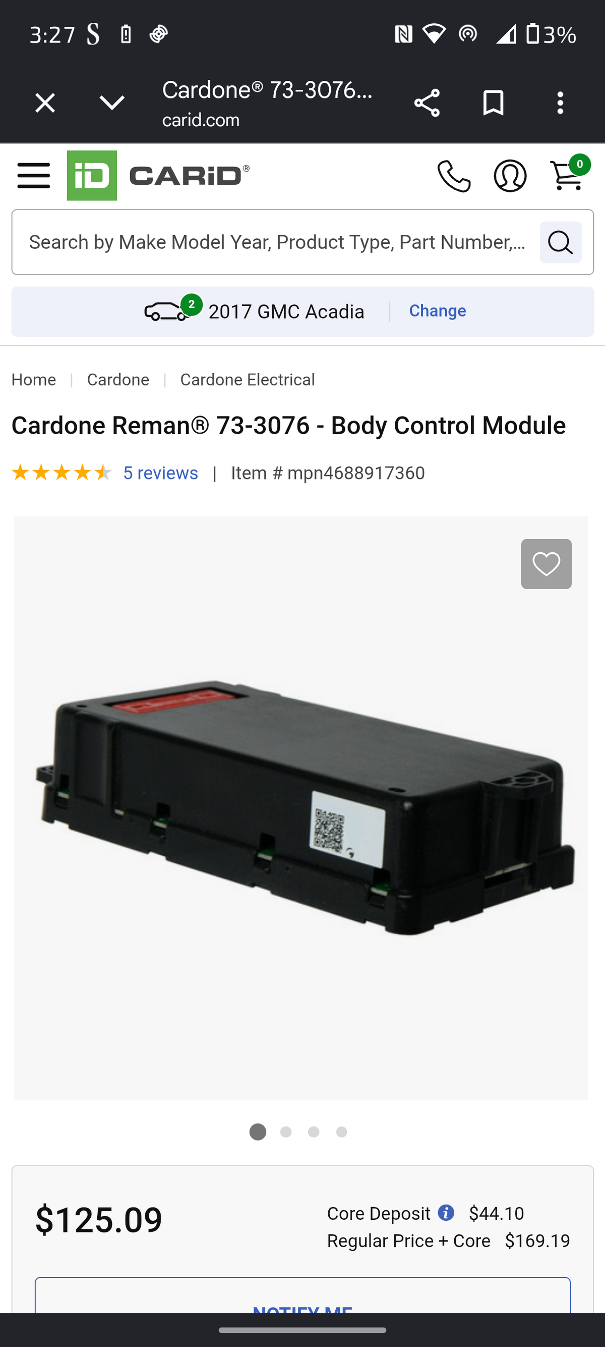 1997–1998 Ford F-150 / F-250 Body Control Module BCM (Cardone Reman® 73-3076) 🚘⚡