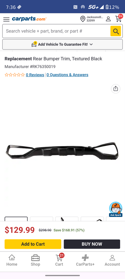 2023–2024 Kia Sportage Rear Bumper Trim 🚘⚙️