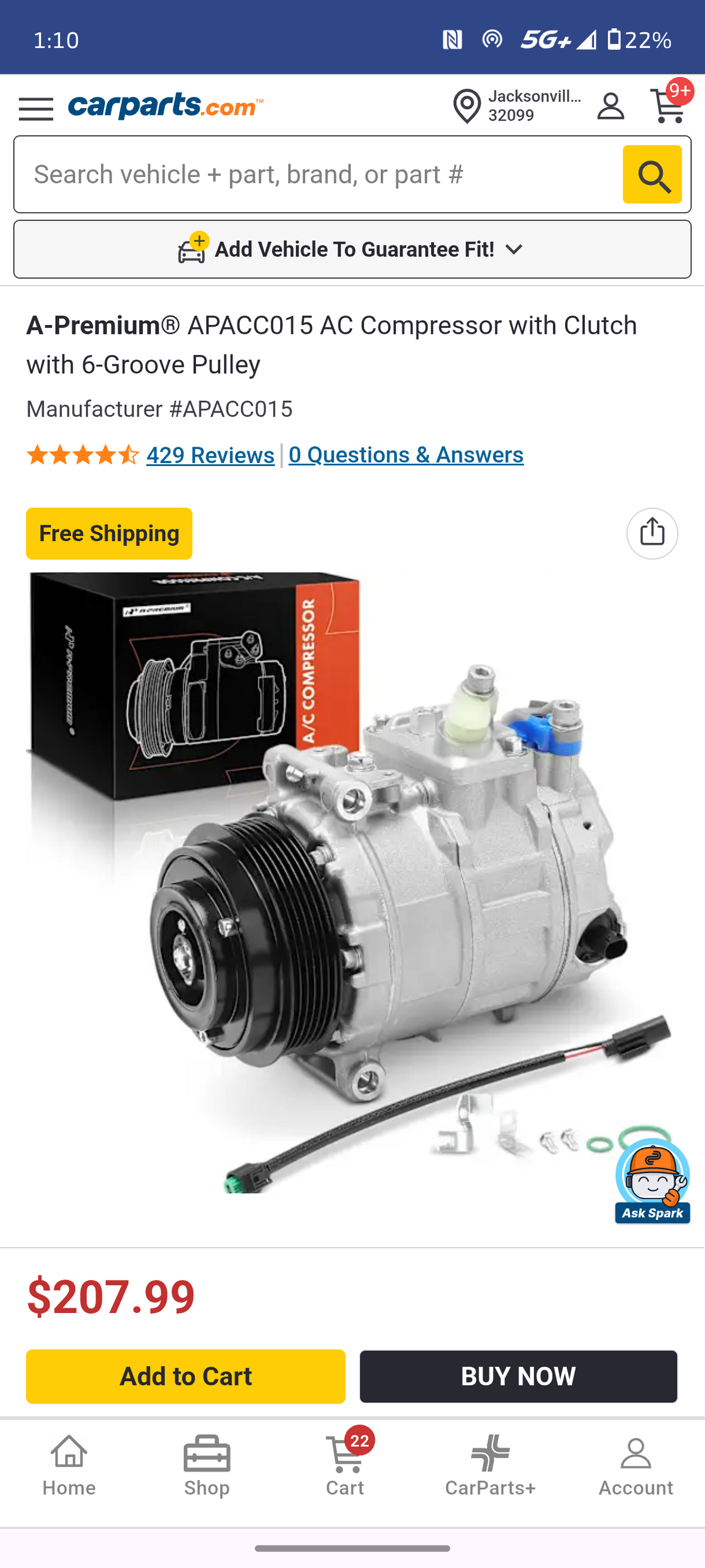 1998–2014 Mercedes-Benz C, E, S, M, CLK, SLK & G-Class A/C Compressor (With Clutch) 🚘💦