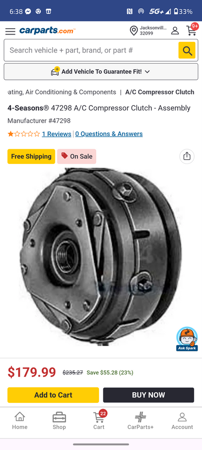 1975–1995 GM, Chevy & GMC Trucks, SUVs & Cars A/C Compressor Clutch Assembly 🚘❄️
