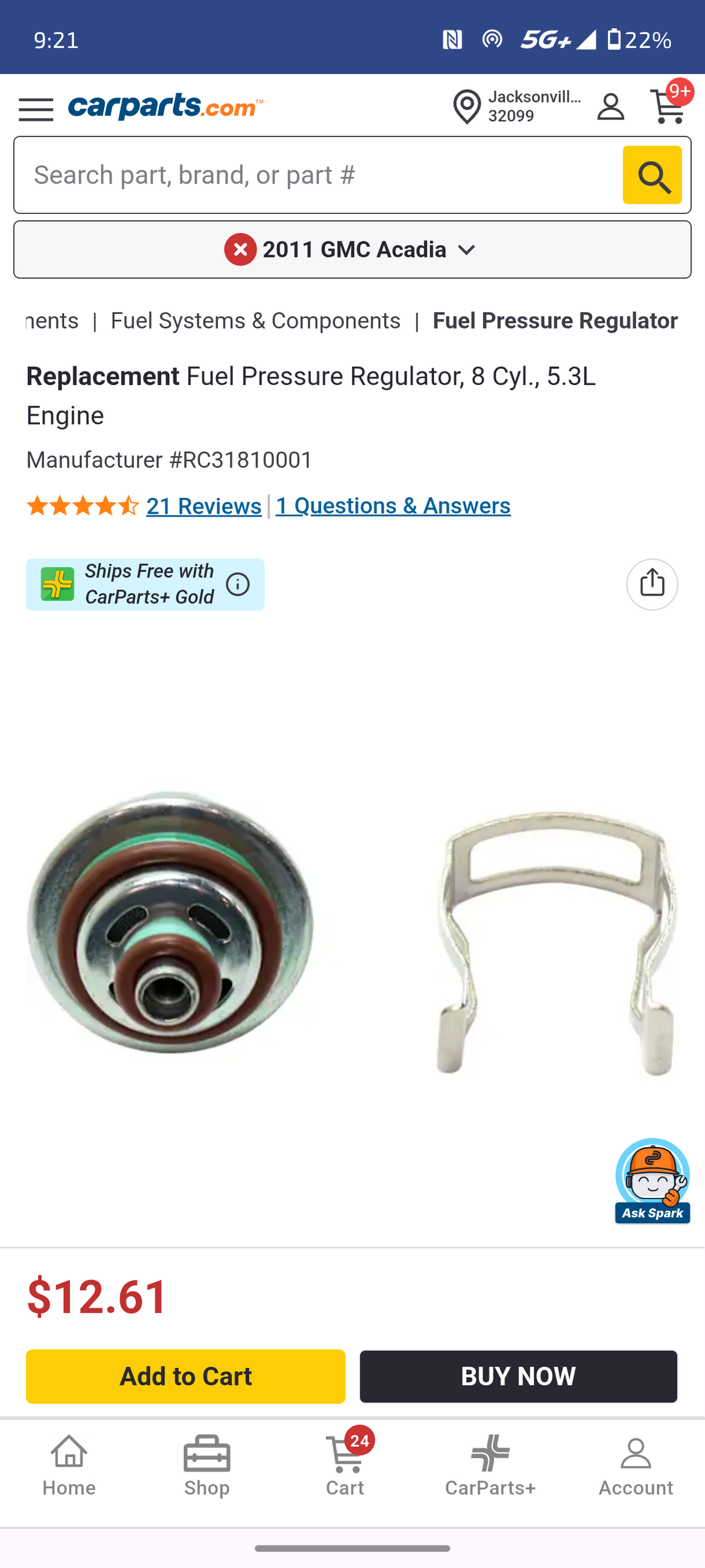 2002–2006 Chevrolet & GMC 5.3L V8 Fuel Pressure Regulator ⛽⚙️ Fitment