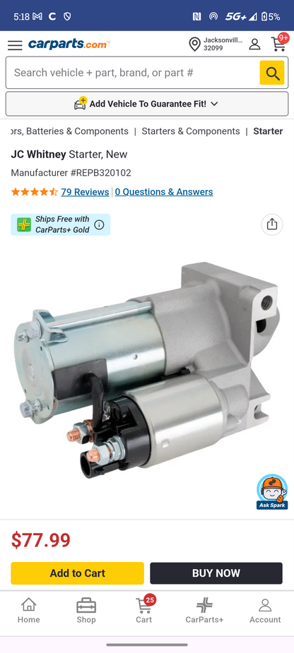 1991–2008 Buick / Chevy / Pontiac / Oldsmobile 3.8L V6 Starter Motor ⚡🚘