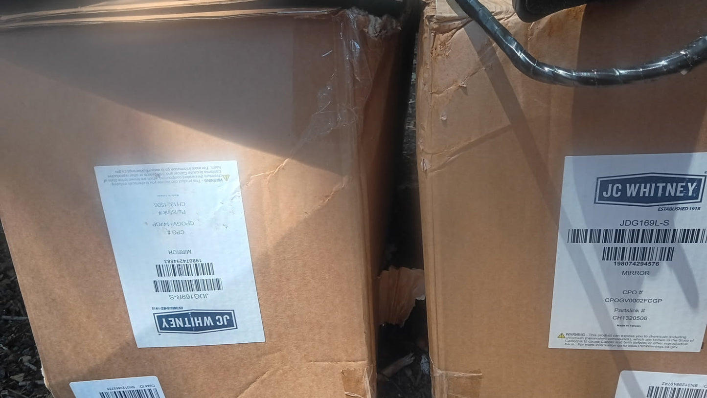 2019-2022 Ram 2500 / 3500 Power Folding Heated Towing Mirrors Set (Driver & Passenger Pair) 🛻💨