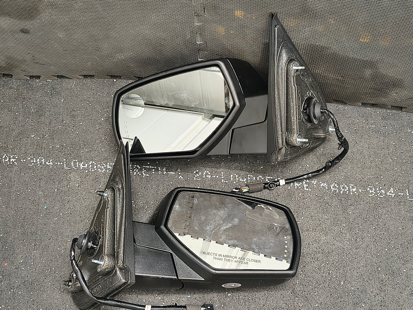 2014–2019 Chevrolet Silverado & GMC Sierra 1500 / 2500 HD / 3500 HD Driver & Passenger Power Folding Side Mirror Set 🛞⚙️