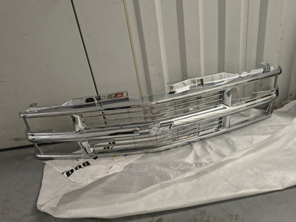 1994–1999 Chevrolet C1500 C2500 C3500 K1500 K2500 K3500 Tahoe Suburban Chrome Front Grille Assembly ⚡🚘