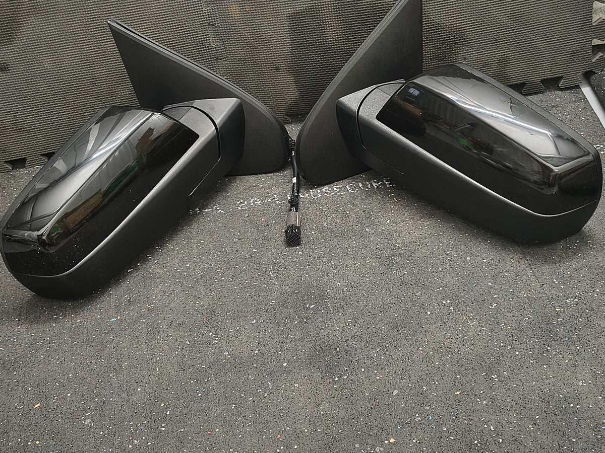 2014–2019 Chevrolet Silverado & GMC Sierra 1500 / 2500 HD / 3500 HD Driver & Passenger Power Folding Side Mirror Set 🛞⚙️