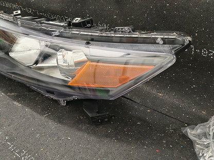 2010–2012 Honda Accord Crosstour Driver & Passenger Side Halogen Headlight Assemblies (Pair Set - CAPA Certified) ⚡🚘