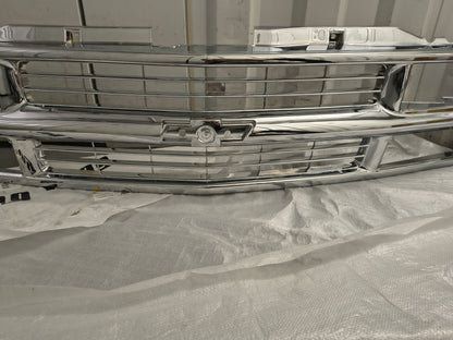 1994–1999 Chevrolet C1500 C2500 C3500 K1500 K2500 K3500 Tahoe Suburban Chrome Front Grille Assembly ⚡🚘