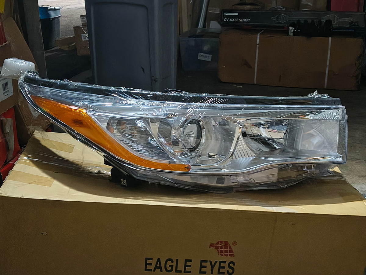 2014–2016 Toyota Highlander Driver & Passenger Side Halogen Headlight Set (CAPA Certified) ⚡🚘