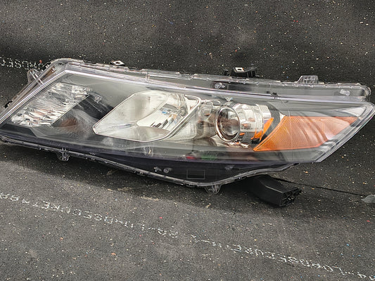 2010–2012 Honda Accord Crosstour Driver & Passenger Side Halogen Headlight Assemblies (Pair Set - CAPA Certified) ⚡🚘